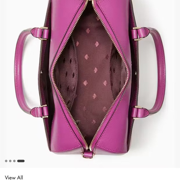 Kate Spade Purple Duffel Bag - Picture 8 of 13